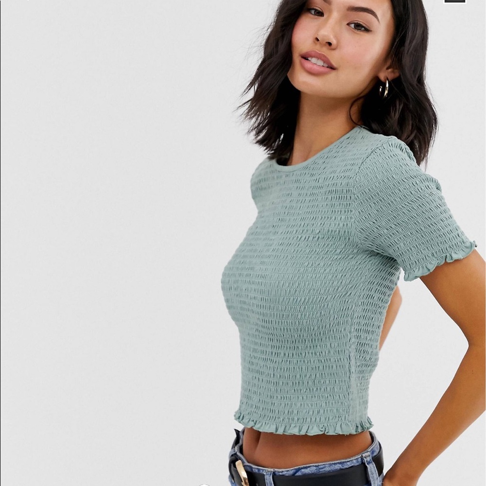 ASOS crinkle top